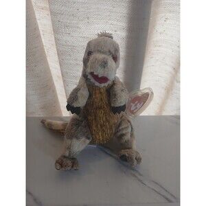 Ty Beanie Baby - TOOTHY the Tyrannosaurus Rex Dinosaur-New with Tags